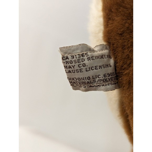 VTG Applause 20” RUDOLPH The Red Nosed Reindeer Musical Light-Up Standing Plush - Picture 5 of 8